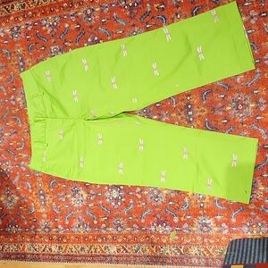Lily pulitzer Dragonfly pants size 6